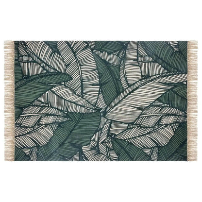 Tapis Vert Imprimé 120x170 cm - Alisdom