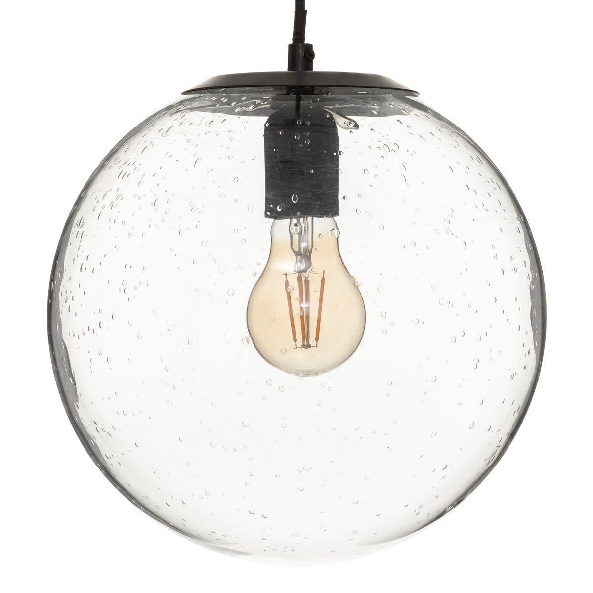 Suspension en Verre Transparent D25 cm - Alisdom