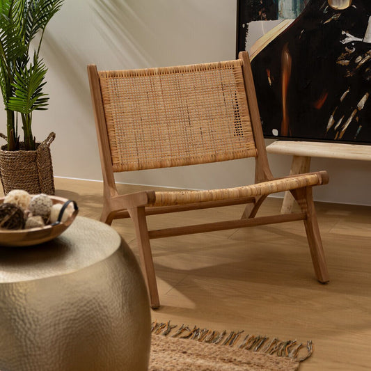 Fauteuil en Rotin Naturel - Alisdom