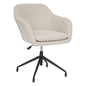 Chaise de Bureau Pivotante Beige - Alisdom