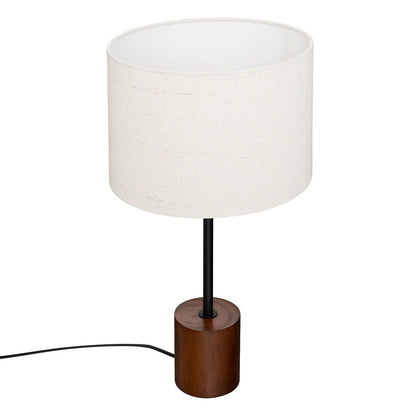 Lampe de Chevet Métal et Pin H47.5 cm - Alisdom