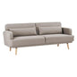 Canapé Banquette 3 Places Beige - Alisdom